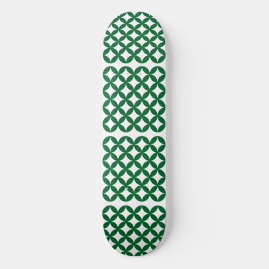 Groene Shippo Skateboard Deck (Voorkant)