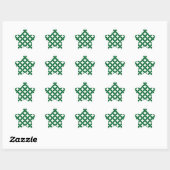 Groene Shippo Star Stickers (Vel)