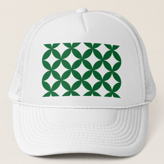 Groene Shippo Trucker Hat Pet (Voorkant)
