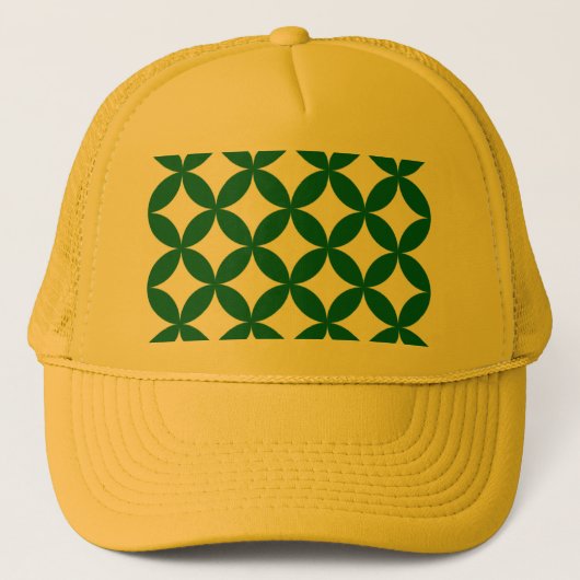 Groene Shippo Trucker Hat Trucker Pet (Voorkant)