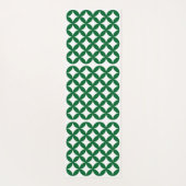 Groene Shippo Yoga Mat (Achterkant)
