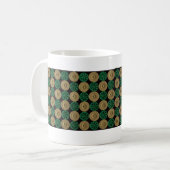 groene shotgun-schelpen koffiemok (Voorkant links)