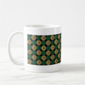groene shotgun-schelpen koffiemok (Links)