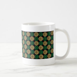 groene shotgun-schelpen koffiemok