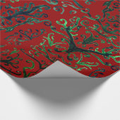 Groene Sieraden Inpakpapier (Hoek)