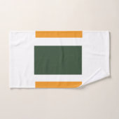 Groene sinaasappel bad handdoek (Handdoek)