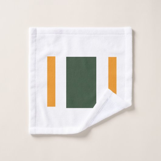 Groene sinaasappel washandje (Wasdoekje)