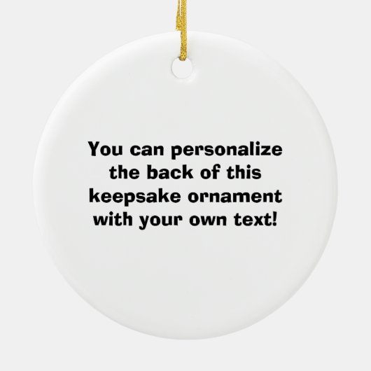 Groene Sinterklaas Classic Kerst Feestdagen Keramisch Ornament (Achterkant)