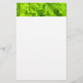 Groene sla briefpapier (Voorkant)