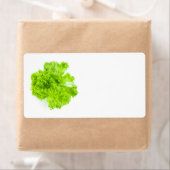 Groene sla etiket (Insitu)