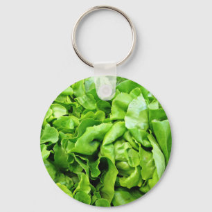 Groene sla sleutelhanger