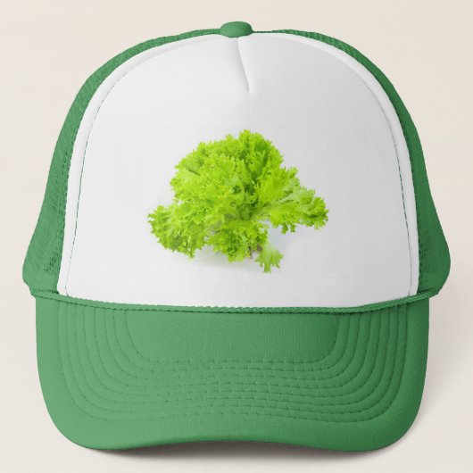 Groene sla trucker pet (Voorkant)