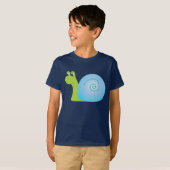 Groene slak t-shirt (Voorkant volledig)