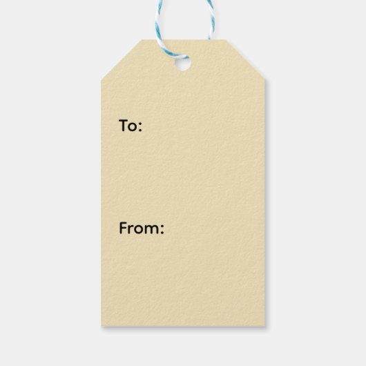Groene slang cadeaulabel (Achterkant)