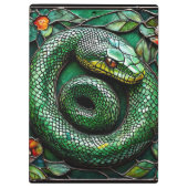 Groene slang klembord (Achterkant)