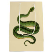 Groene slang medium cadeauzakje (Achterkant)