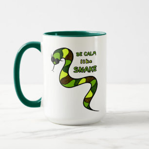 Groene slang mok