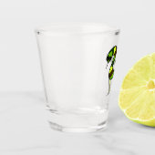 Groene slang shot glas (Links)