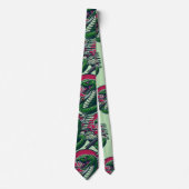 Groene slang stropdas (Voorkant)