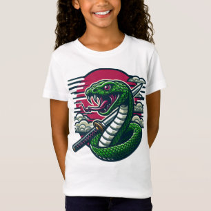Groene slang T-shirt