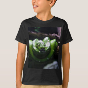 Groene slang t-shirt