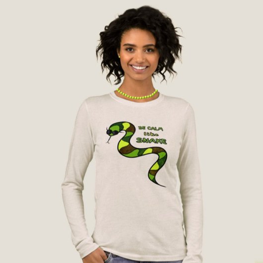 Groene slang Tri-Blend shirt