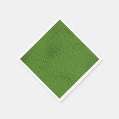 Groene Slangenhuid Textuur Servet (Hoek)