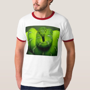 groene slangenpython t-shirt