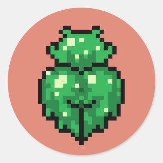 Groene slijm meisje Sticker