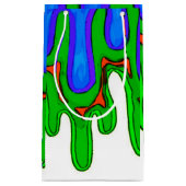 Groene slijmzak klein cadeauzakje (Voorkant)