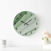 Groene Sliver Wall klok (Huis)