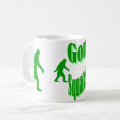 Groene slogan koffiemok (Voorkant links)
