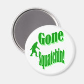 Groene slogan magneet (Voorkant / Achterkant)
