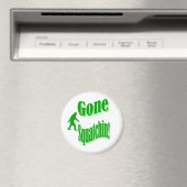 Groene slogan magneet (Insitu (Vaatwasser))