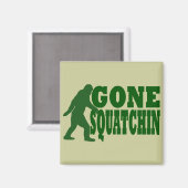 Groene slogan magneet (Voorkant / Achterkant)