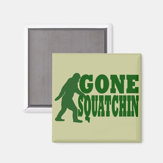 Groene slogan magneet (Voorkant / Achterkant)