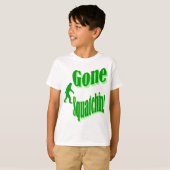 Groene slogan t-shirt (Voorkant volledig)