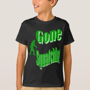 Groene slogan t-shirt