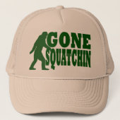 Groene slogan trucker pet (Voorkant)