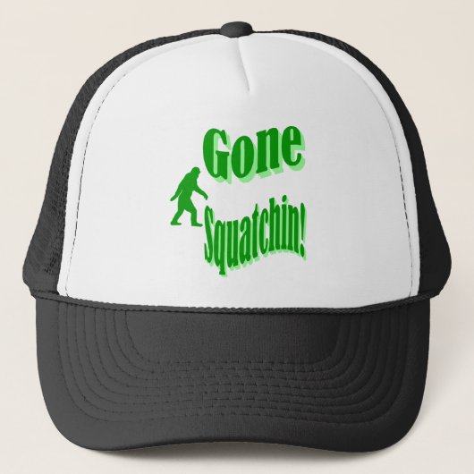 Groene slogan trucker pet (Voorkant)