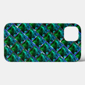 Groene smaragden en krommen onder nikkelrooster Case-Mate iPhone case (Achterkant (horizontaal))