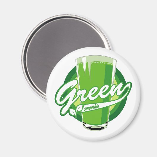 Groene smoothie magneet (Voorkant / Achterkant)
