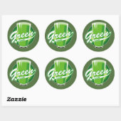 Groene Smoothie stickers (Vel)