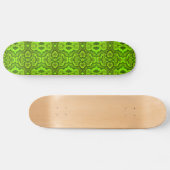Groene Snake Textuur SkateBoard (Horizontaal)