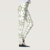 Groene sneeuwvlokken leggings (Rechts)