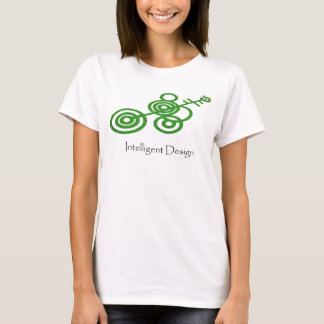 Groene snijcirkels - Intelligent ontwerp T-shirt