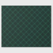 Groene Snowy Pset Cadeaupapier (Vlak)