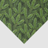 Groene Sparentakken Tissuepapier, Decoupage Tissuepapier (Detail)