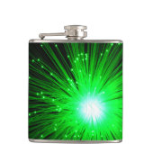 Groene Sparks Heupfles (Voorkant)