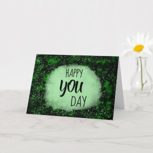 Groene Spatervouwkaart Kaart